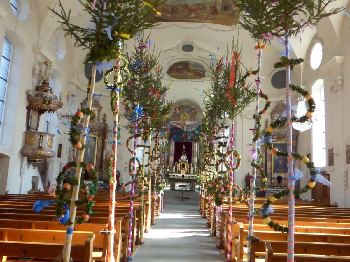 Gesucht Grünzeug für Palmsonntag