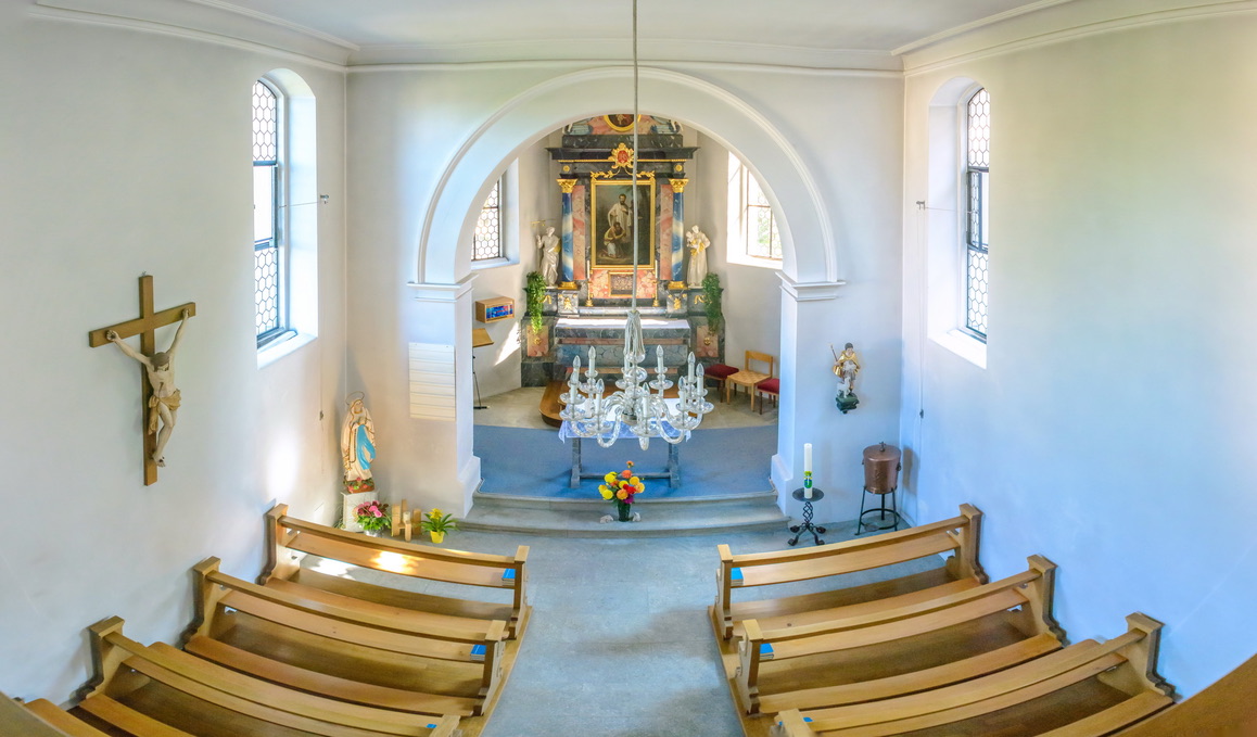 Kapelle Anglikon von innen